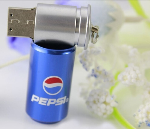 Pen Drive 32gb Personalizado Pepsi Cola Capacidade Real