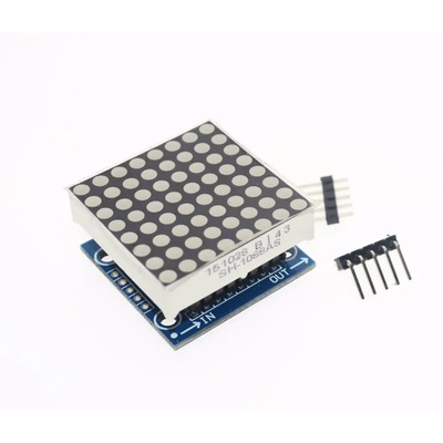Módulo Matriz De Led 8x8 Max7219 Apilables, Arduino, Pic | MercadoLibre