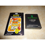 Slots + Instructivo Original Atari 2600 Telegames 8 +++