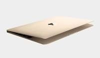 Macbook Apple Dourado Com Mouse Branco