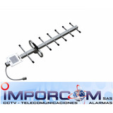 Antena Yagi Para Amplificador Celular 11 Db 806 A 960 Mhz