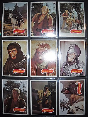 Planeta De Los Simios 66 Cartas Año 1975 Coleccion Completa