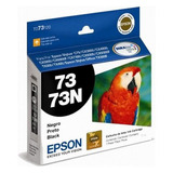 Tinta Epson 73n T073120-al Color Negro 73n