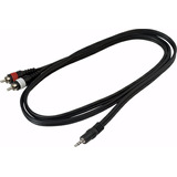 Cable Warwick Rcl 20902 D4 - Mini Plug Stereo A 2 Rca X 1,5m