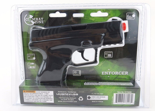 Marcadora Airsoft Combat Zone Enforcer Co2 Bbs 6mm Xtreme