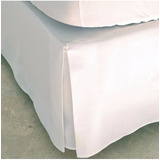 Cubresommier Para Colchon De 150 X 190 Blanco De Tela 