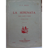 Partitura Piano Canto La Serenata F Paolo Tosti  L1