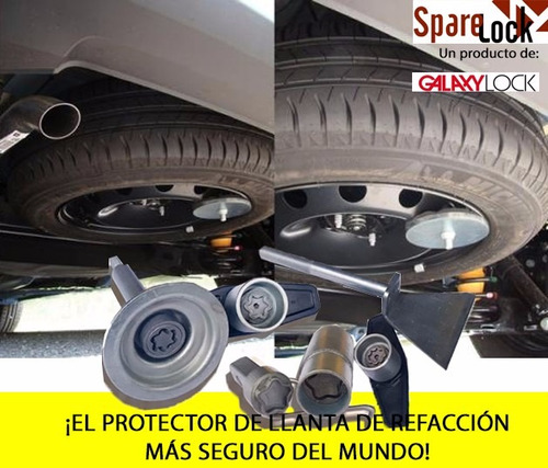 Kit Seguridad Para Llanta Refacción Renault Duster - Único C