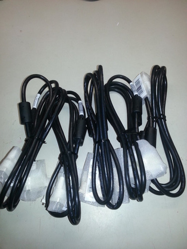 Lote De 5 Cables Dvi Para Monitor Pc O Proyector