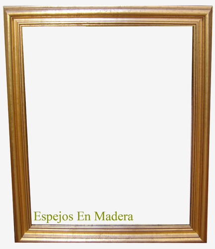 Espejos Marco Dorado O Plateado 5 Cm 50x60