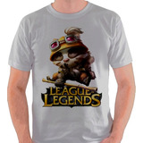 Camiseta League Of Legends Blusa Camisa Teemo Lol Promoção