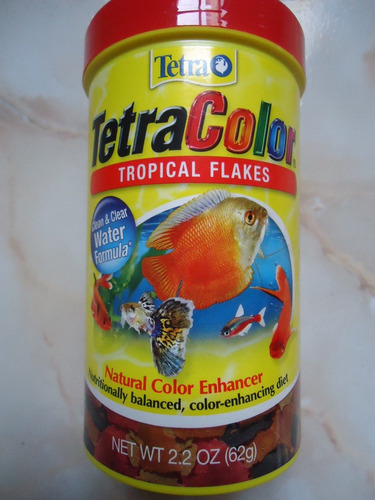 Tetracolor Tropical Flakes 62g Hecho En Alemania