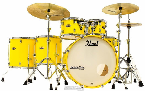 Bateria Pearl Decade Maple High Gloss Solid Yellow 22¨,10¨,1