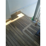 Deck De Madera Guayubira Sistema Clip