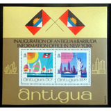 Antigua Barcos, Bloque Sc. 303a New York 72 Mint L8729