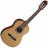 Guitarra Criolla Mediana C/funda - Cort Ac70 Op - Plus