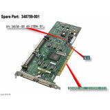 Hp Tarjeta Controladora Scsi Pci X 348759-001 68 Pines