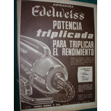 Publicidad Clipping Aspiradoras Edelweiss Triplica Potencia
