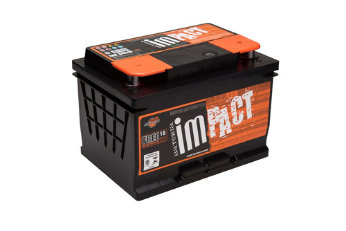 Bateria Automotiva Impact Iaf60x D - Livre De Manutenção