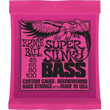 Encordado Ernie Ball 2834 Bajo De 4 Cuerdas Super Slinky
