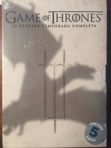 Dvd Game Of Thrones Temporada 3 / Season 3