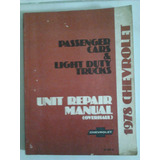 Libro Manual De Taller: Autos Y Pick Ups Chevrolet  Año 1978