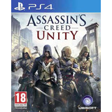 Jogo Assassin's Creed Unity Ps4 Português Mídia Física Game