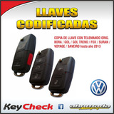 Llave Telemando Original Vw Trend Suran Fox 2011 2012 2013