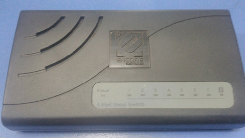Hub Switch Encore Enh908-nwy 8 Portas 10/100 Mbps Roteador