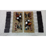 2 Placa Amplificador 300w Montada + 12 Transistor 2sc5200 /