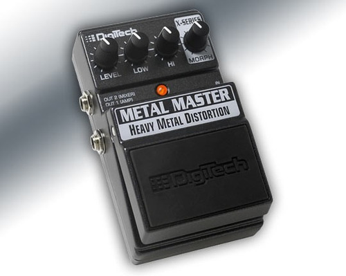 Pedal Digitech Metal Master Distorsiones Heavy Rock Para Gui