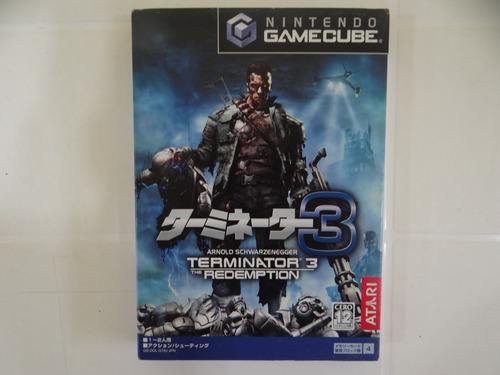 Terminator 3 The Redemption - Gamecube  Jp - Completo!
