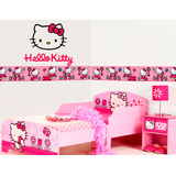 Vinilo Decorativo Hello Kitty /cenefas Adhesivas