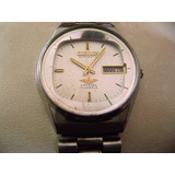 Reloj Citizen Automático Vintage 80s Carátula Blanca.