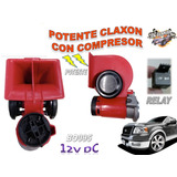Potente Claxon Con Compresor Automotriz Bo095f
