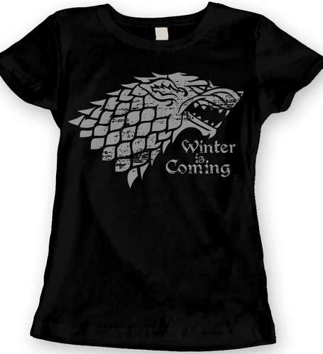 Game Of Thrones House Stark Blusa Dama Envio Gratis 