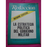 Revista Redaccion N°39 Mayo 1976 Gobierno Militar Estrategia