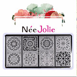 5 Placas Nee Jolie + Accesorio Clear