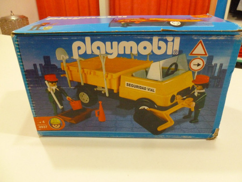 Playmobil, Camion Seguridad Vial  **solo La Caja***