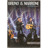 Cd / Dvd Bruno & Marrone - Agora Ao Vivo 