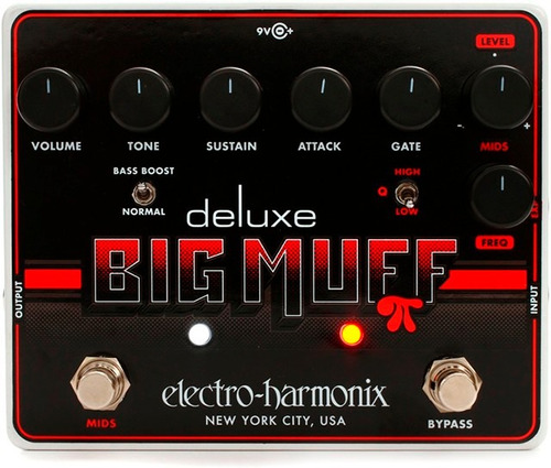 Pedal Electro Harmonix Deluxe Big Muff Fuzz Nuevo Garantía