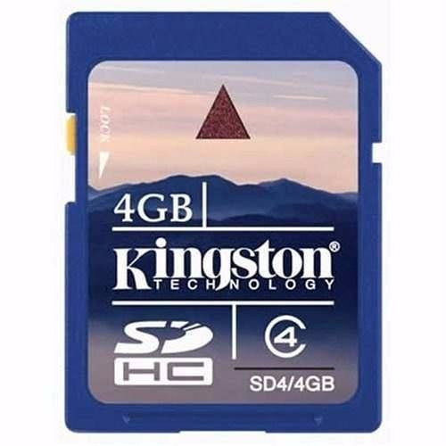 Kingston Memoria Sd Hc 4gb | Original