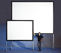 Pantalla Gigante Para Video Proyector Back & Front 3x3m.