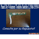 Panel De Volumen Toshiba Satelite L350d-55934