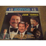 Disco Acetato De 15 Exitos Con Juan Torres Y Su Organo Melod