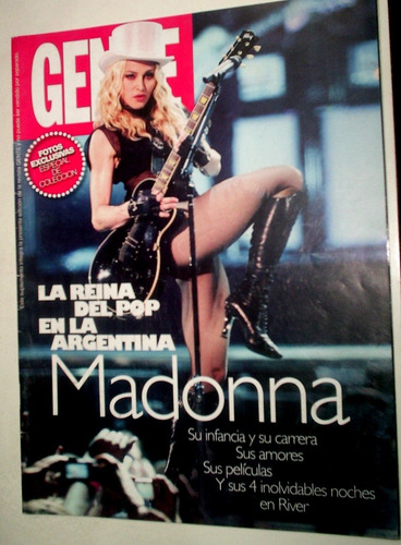 Madonna En Argentina - Revista Gente Ed. Especial