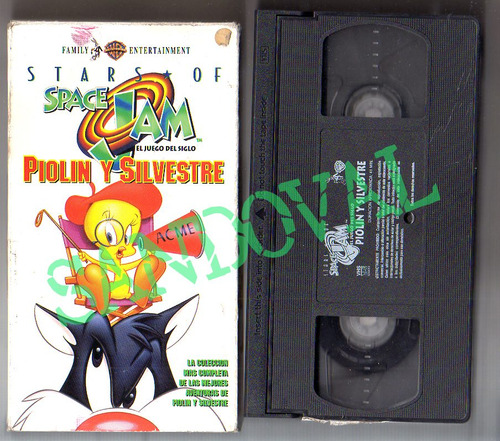 Vhs Stars Of Space Jam, Piolin Y Silvestre