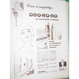Publicidad Cosmeticos Crema Desodorante Odorono Mod2