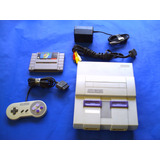 Supernintendo Con Super Mario World Excelente Estado