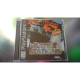 Juego De Playstation 1 Original,battlestations.